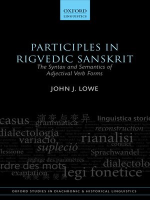 cover image of Participles in Rigvedic Sanskrit